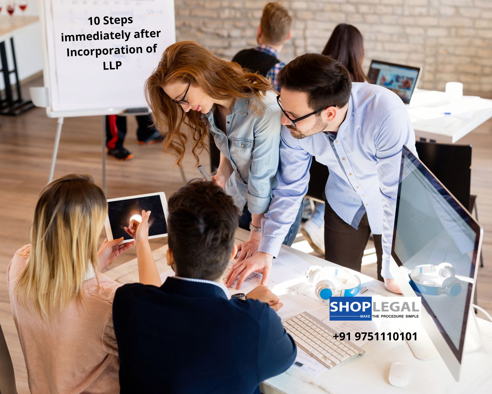 10 Steps immediately after Incorporation of LLP