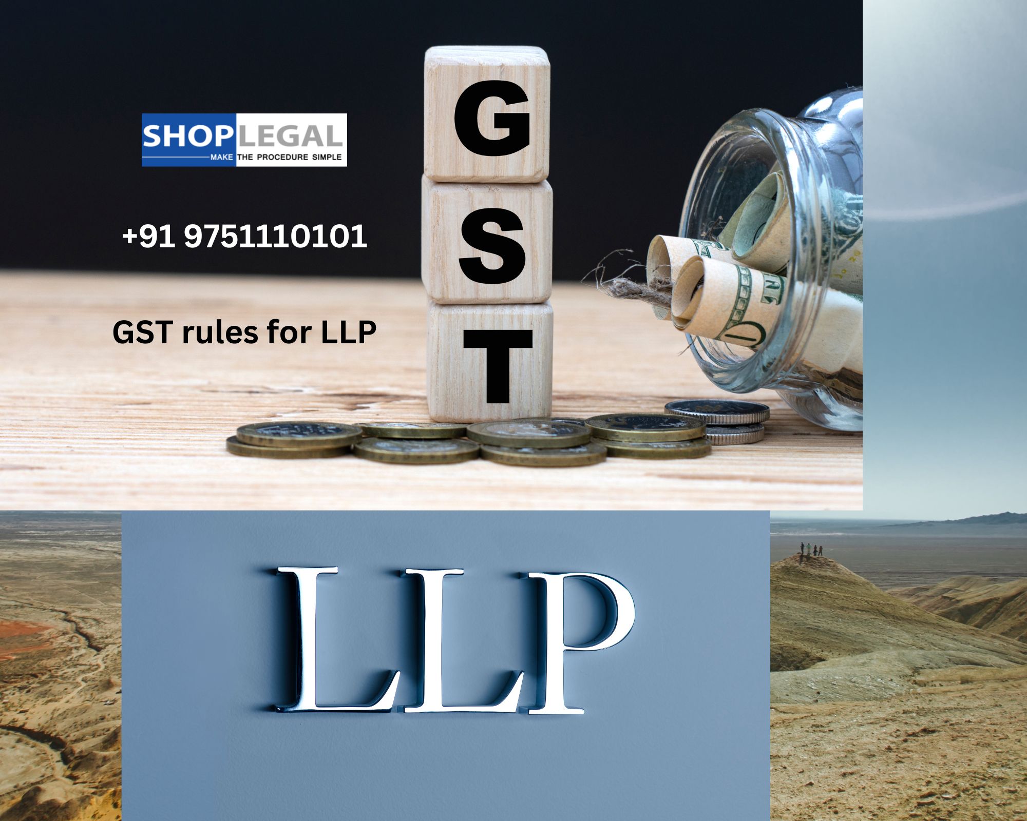 GST rules for LLP