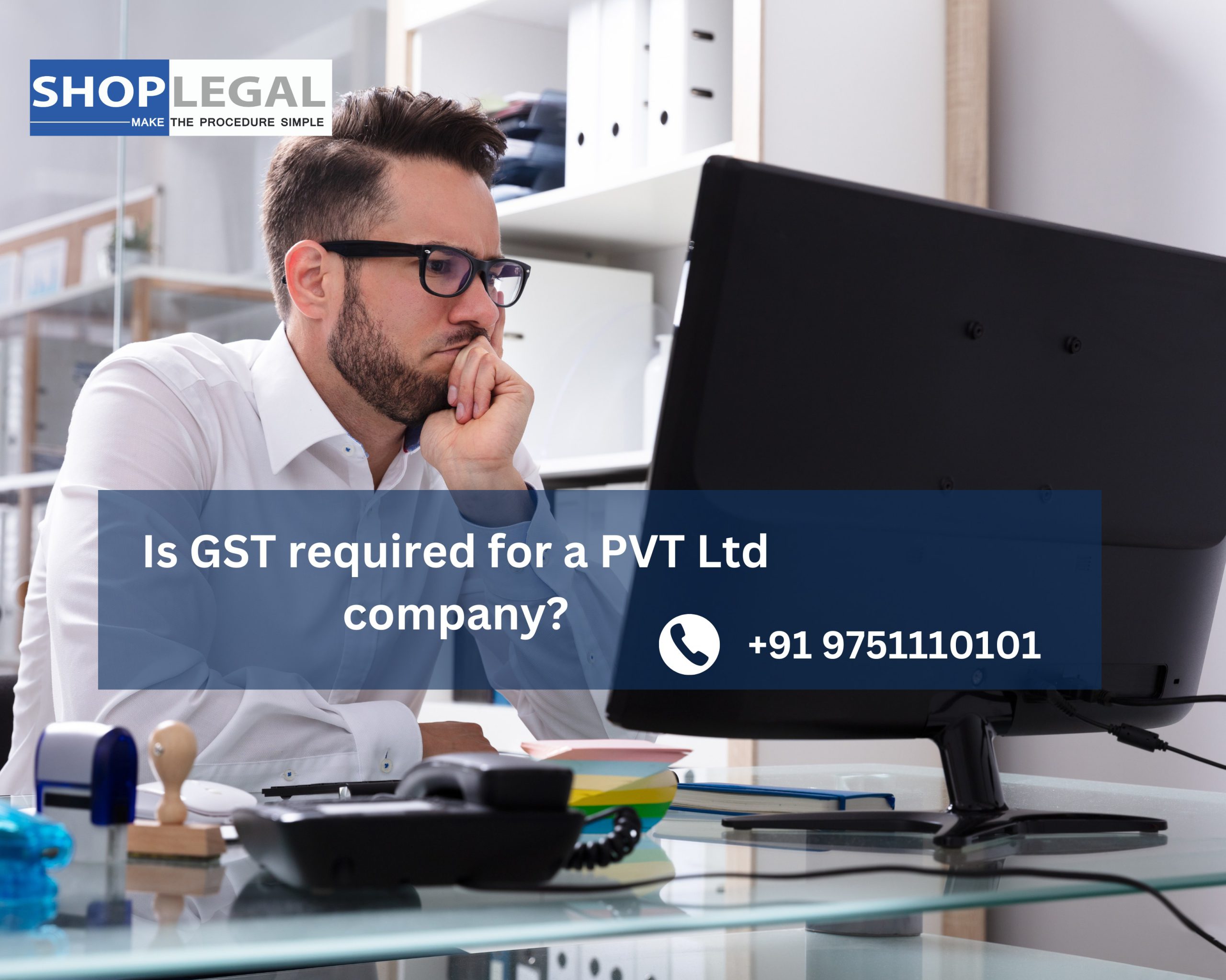 Is GST required for Trademark?